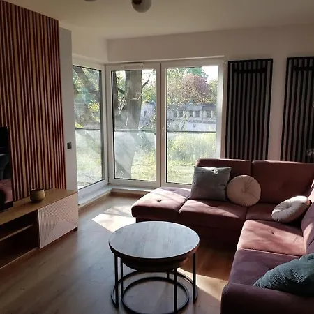 Apartament Przy Loftach U Scheiblera Parking Podziemny, śniadaniownia